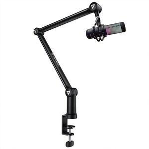 THRONMAX S3 Adjustable Boom Arm‎ Mic Stand 360° Rotating Desk Mount w/ Cable